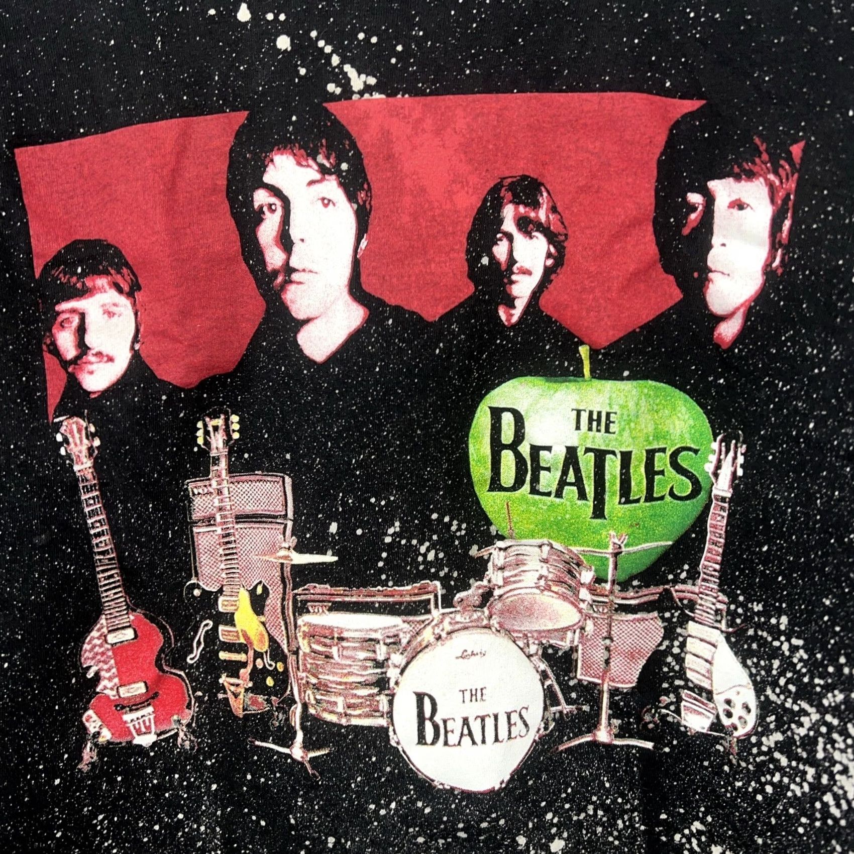 Vintage The Beatles Graphic T-Shirt Mens Size S Black Size US S / EU 44-46 / 1 - 2 Thumbnail