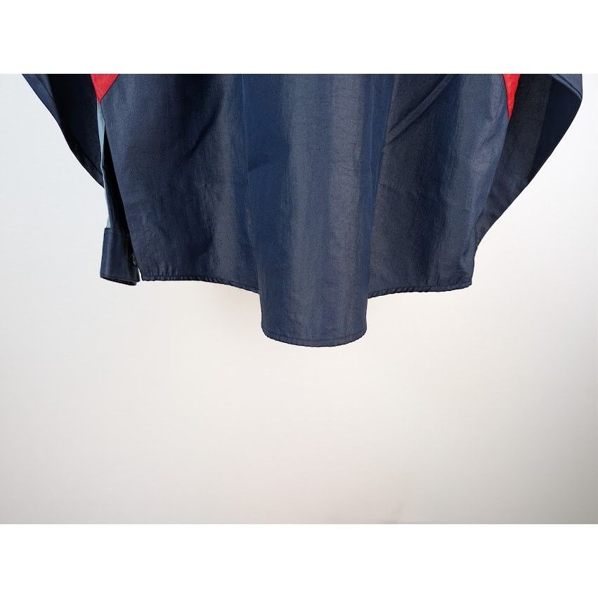 Martine Rose o1rshd1 Shirt Track Jacket in Navy Blue Size US L / EU 52-54 / 3 - 12 Thumbnail