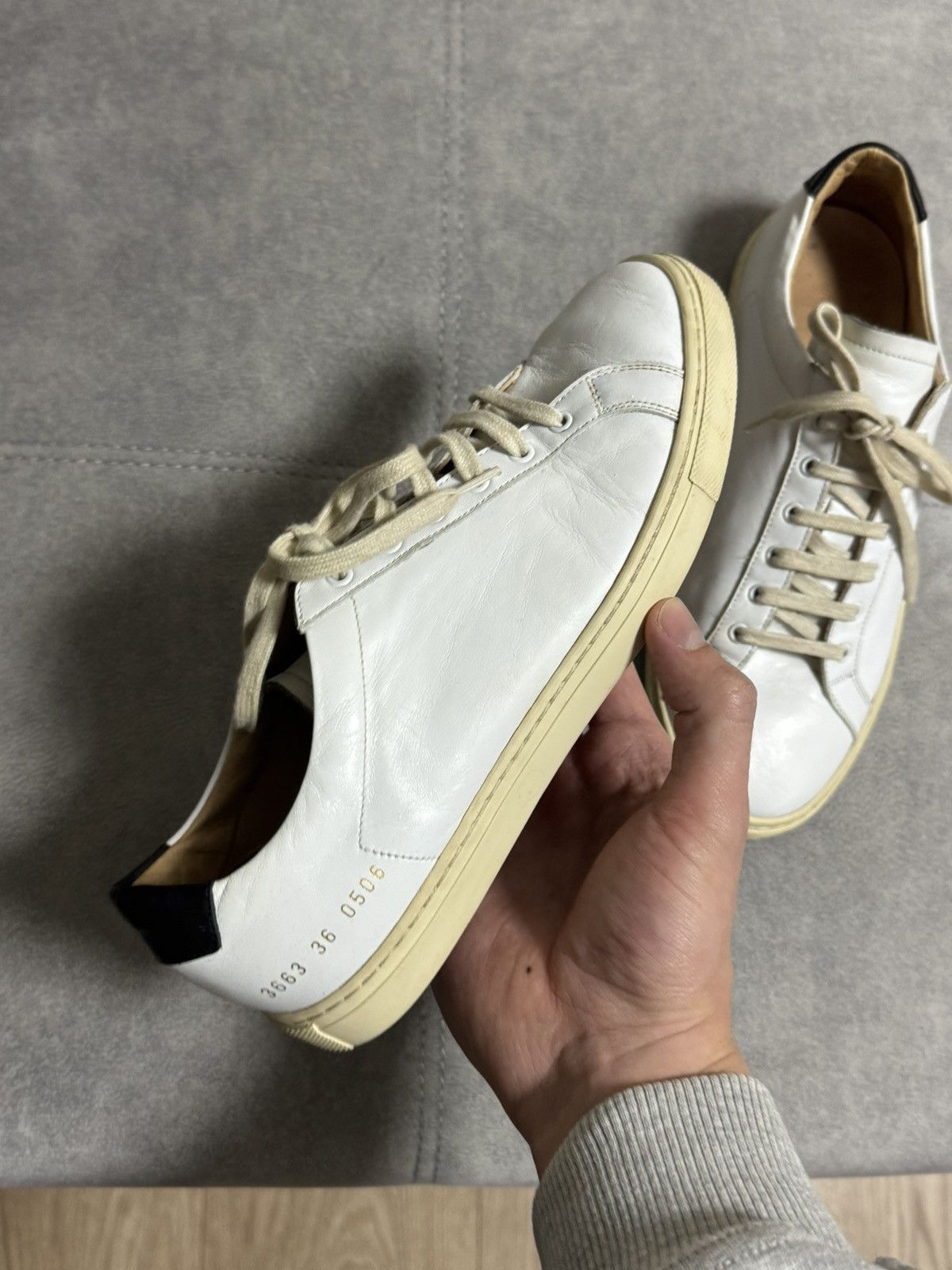 Common Projects Common Projects Retro Classic Size 38 Leather Sneakers Shoes Size US 7 / IT 37 - 14 Thumbnail