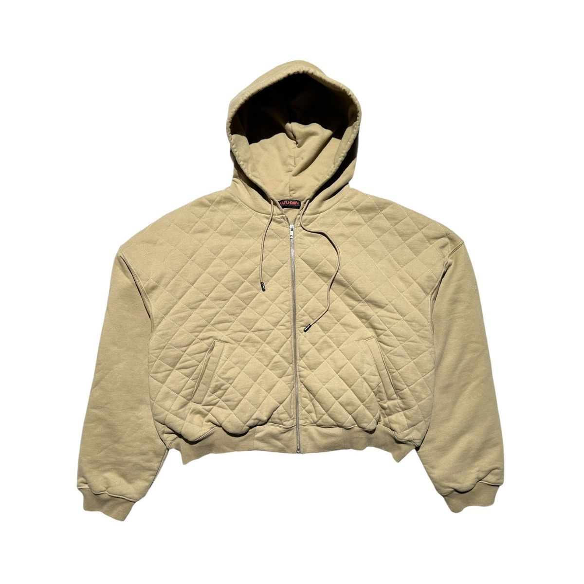 Zip Up Supreme Quilted Hoodie Supreme Quilted S Logo Hooded