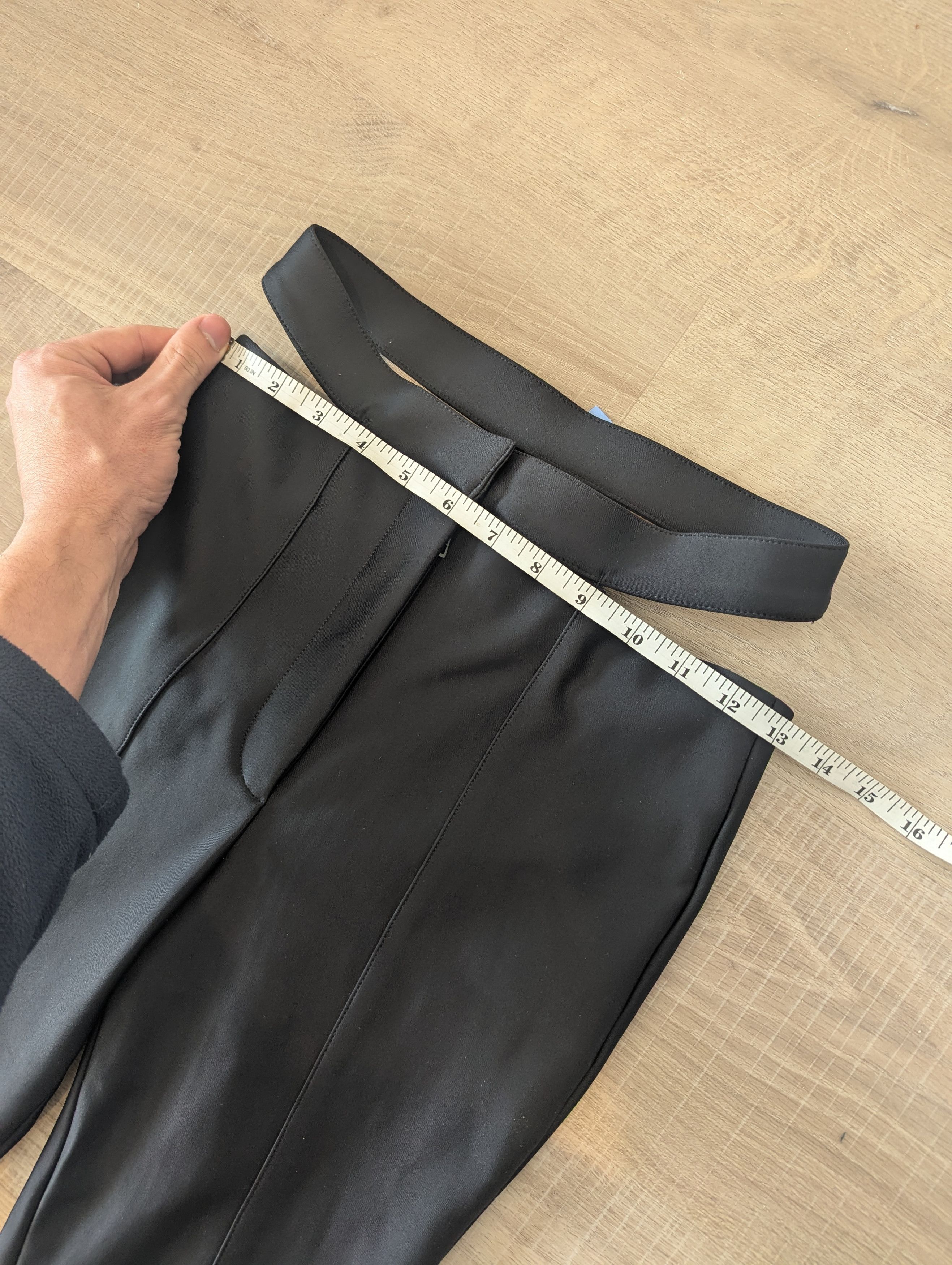 H&M × Mugler Mugler X H&M Flared Cut Out Jersey Pants Size 26" / US 2 / IT 38 - 8 Thumbnail
