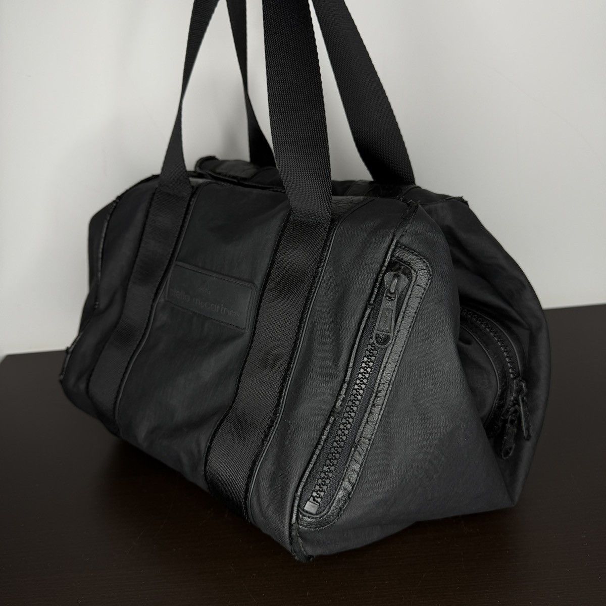Adidas × Stella McCartney Adidas Stella McCartney Nylon Sports Bag Black Designer Size ONE SIZE - 3 Thumbnail