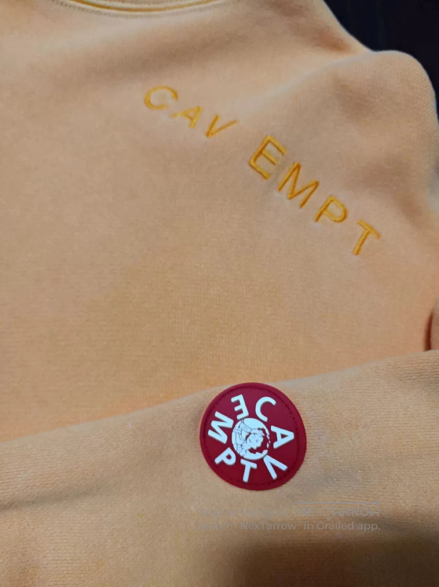 Cav Empt CAVEMPT 19aw Washed Hoodie. Size US XL / EU 56 / 4 - 2 Thumbnail