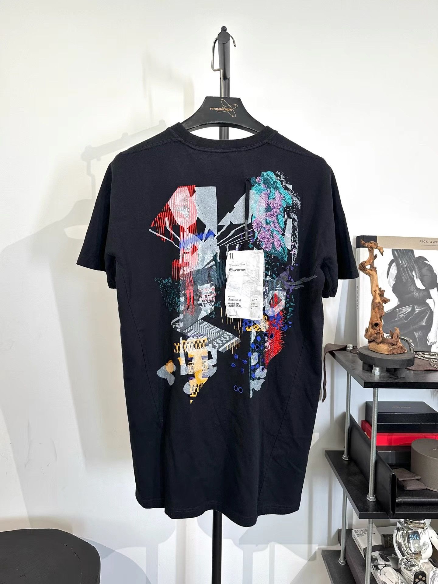 11 By Boris Bidjan Saberi 11by BBS TS5 Stitched Logo T-Shirt K35 Size US M / EU 48-50 / 2 - 1 Thumbnail