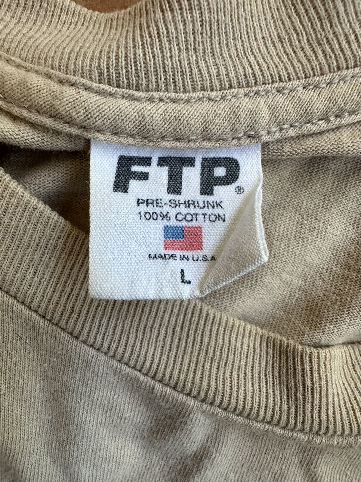 Fuck The Population FTP Middle Finger Tee Size US L / EU 52-54 / 3 - 3 Thumbnail