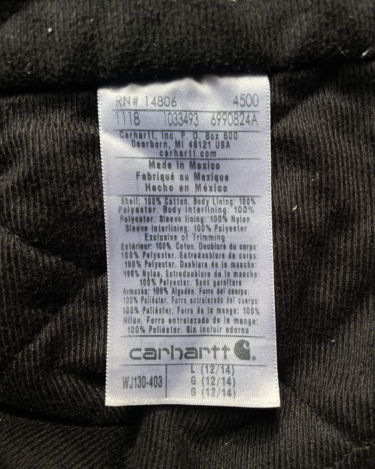 Carhartt Crazy Vintage Active Carhartt X FFA - WJ130 Dark Navy Size US L / EU 52-54 / 3 - 3 Thumbnail