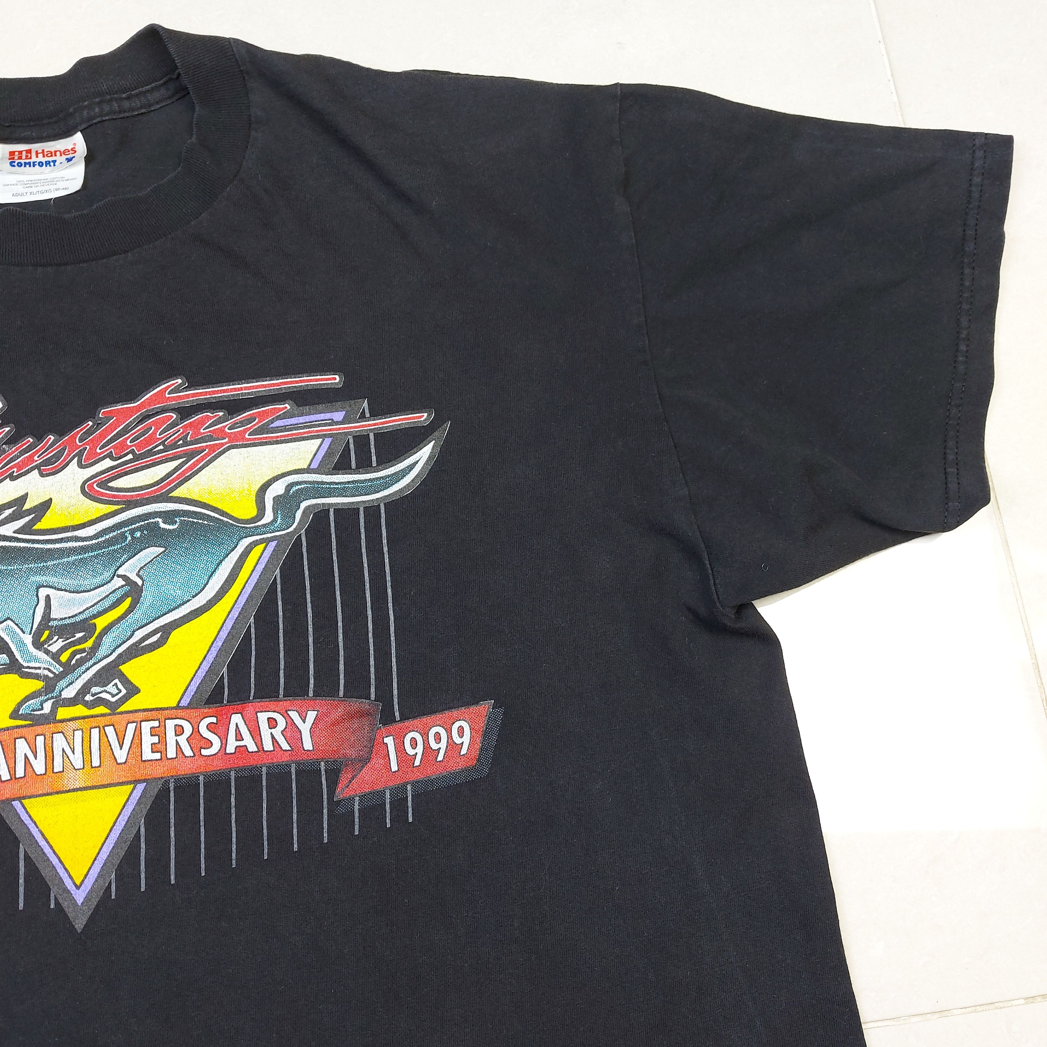 Mustang Vintage 90s Ford Mustang 35th Anniversary 1964 - 1999 TEE Size US XL / EU 56 / 4 - 5 Thumbnail