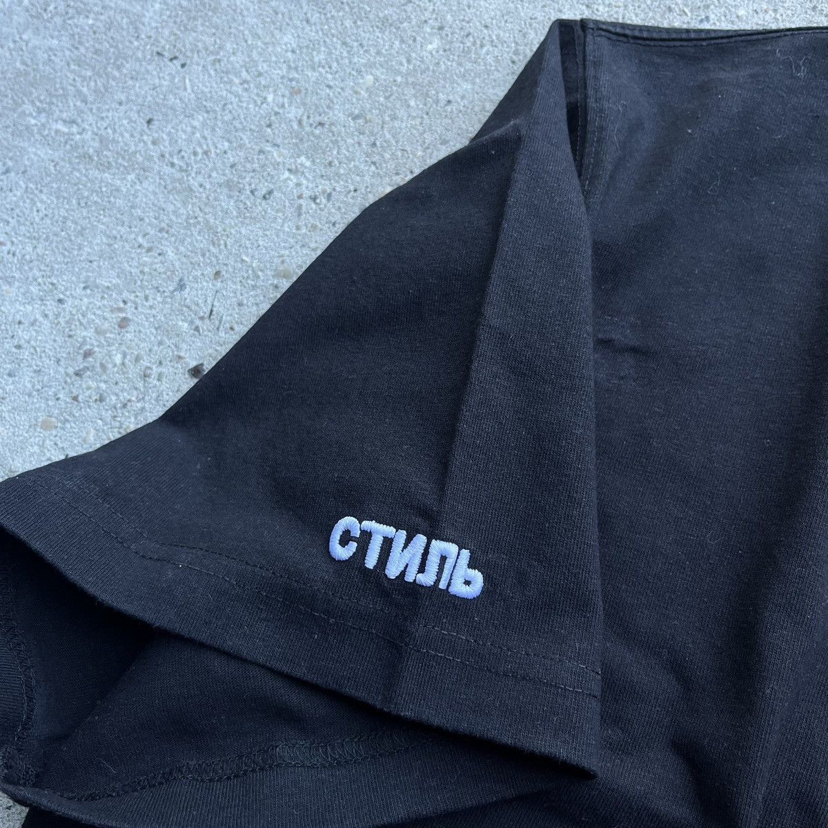 Heron Preston Heron Preston СТИЛЬ oversize turtleneck black T-Shirt Size US M / EU 48-50 / 2 - 4 Thumbnail