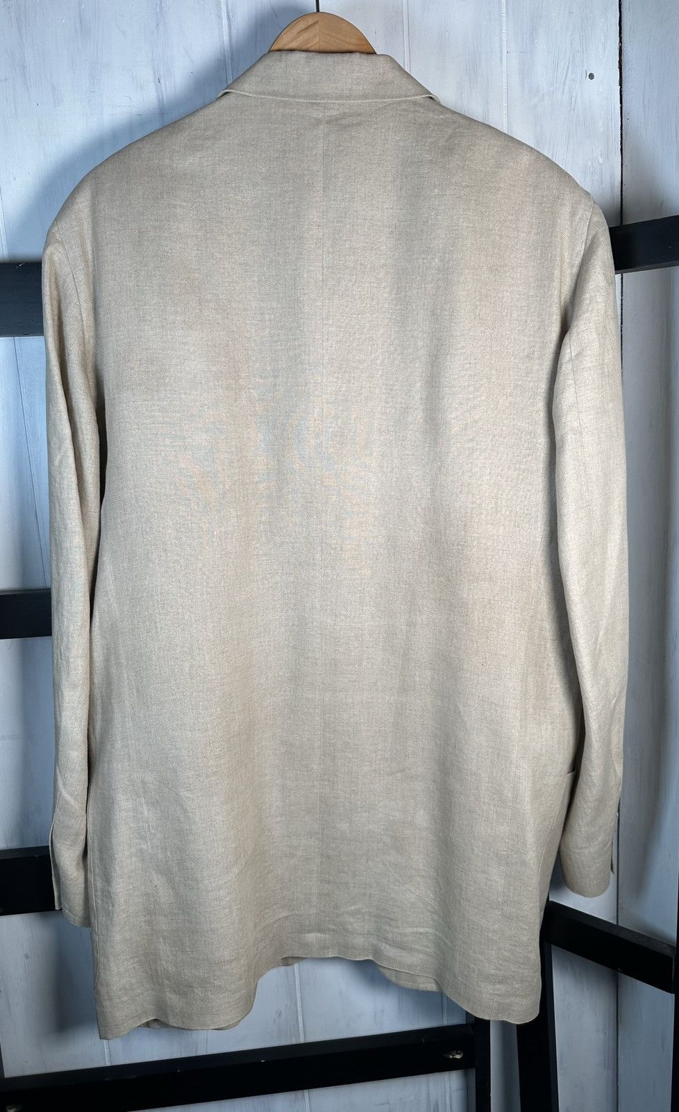 Ermenegildo Zegna 100% Linen Jacket, 48-extra T, DRYCLEANED, MINT Size 46L - 2 Thumbnail