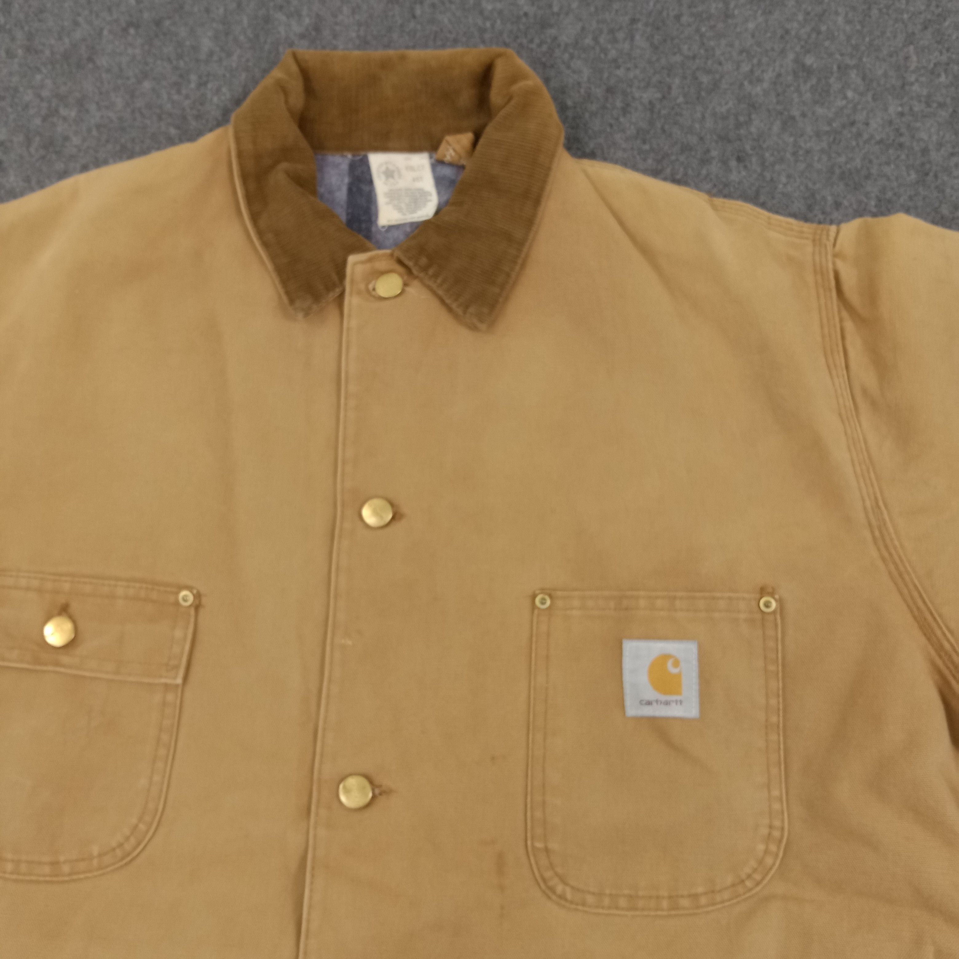 Carhartt × Vintage Carhartt American Workwear Heavy Jacket Size US L / EU 52-54 / 3 - 3 Thumbnail