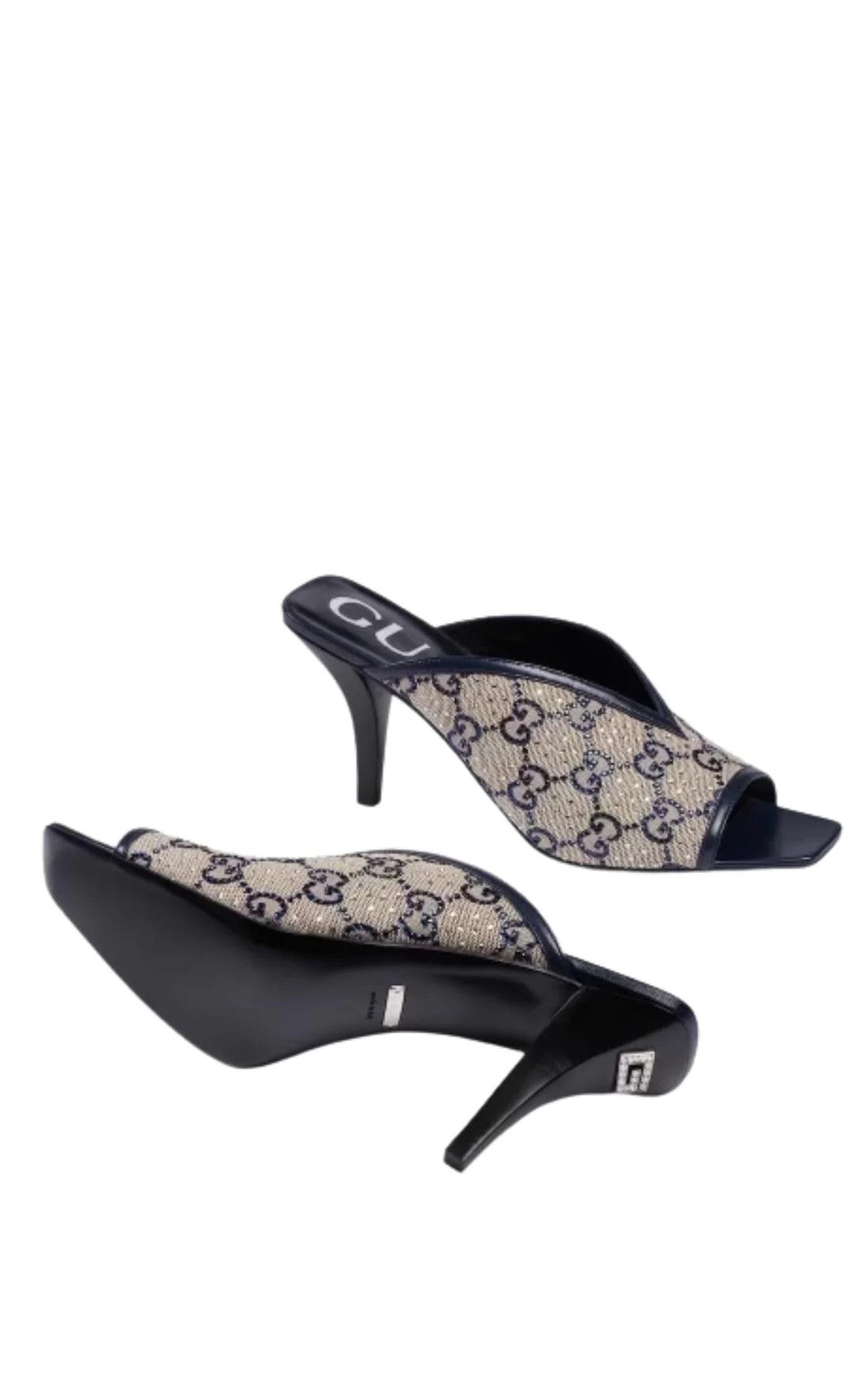 Gucci o1s1wg110225 GG Crystal Mules in Multicolor Size US 10.5 / IT 40.5 - 5 Thumbnail