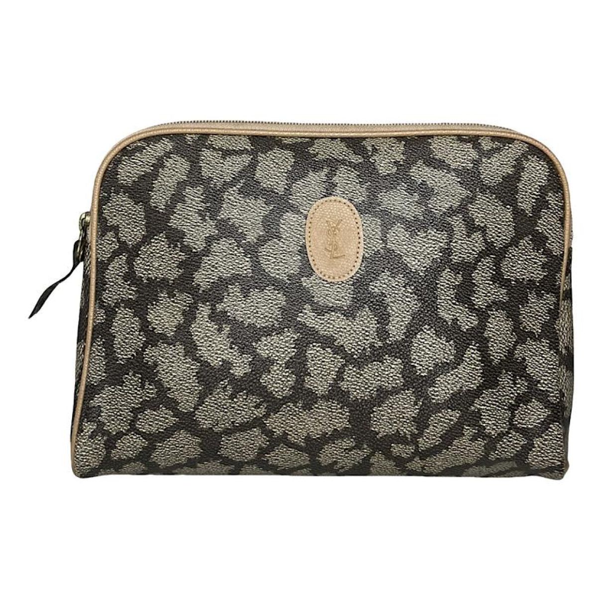 Yves Saint Laurent Black Leather Clutch Bag Size ONE SIZE - 1 Thumbnail