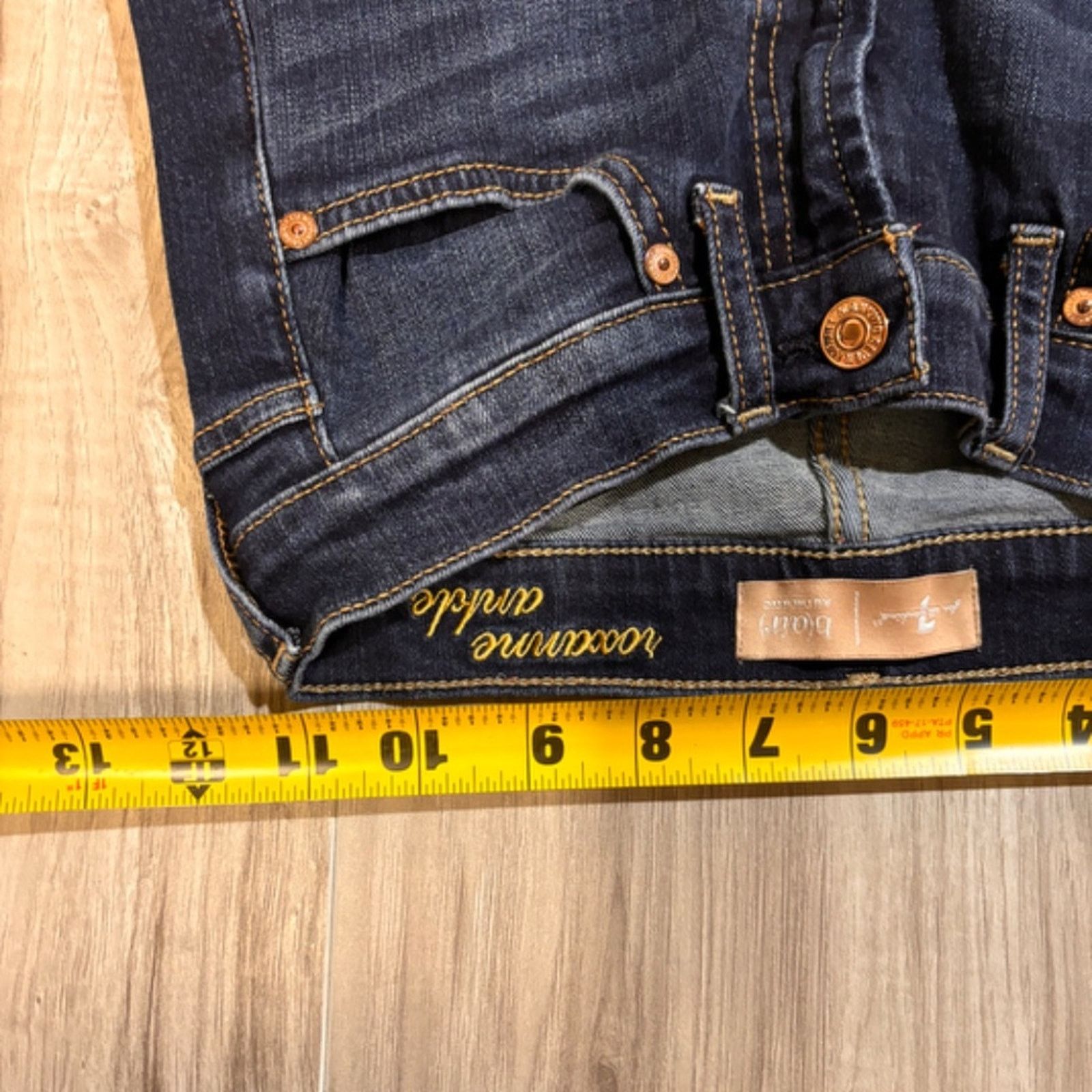 7 For All Mankind 7 For All Mankind B(air) Roxanne Ankle Raw Hem Jeans - 25 Size 25" / US 0 / IT 36 - 8 Thumbnail