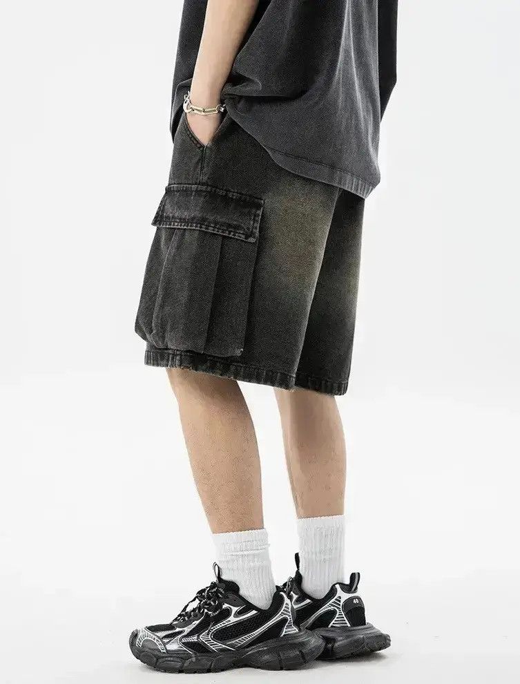 Japanese Brand Streetwear Retro Cargo Pockets Shorts y2k Size US 30 / EU 46 - 3 Thumbnail