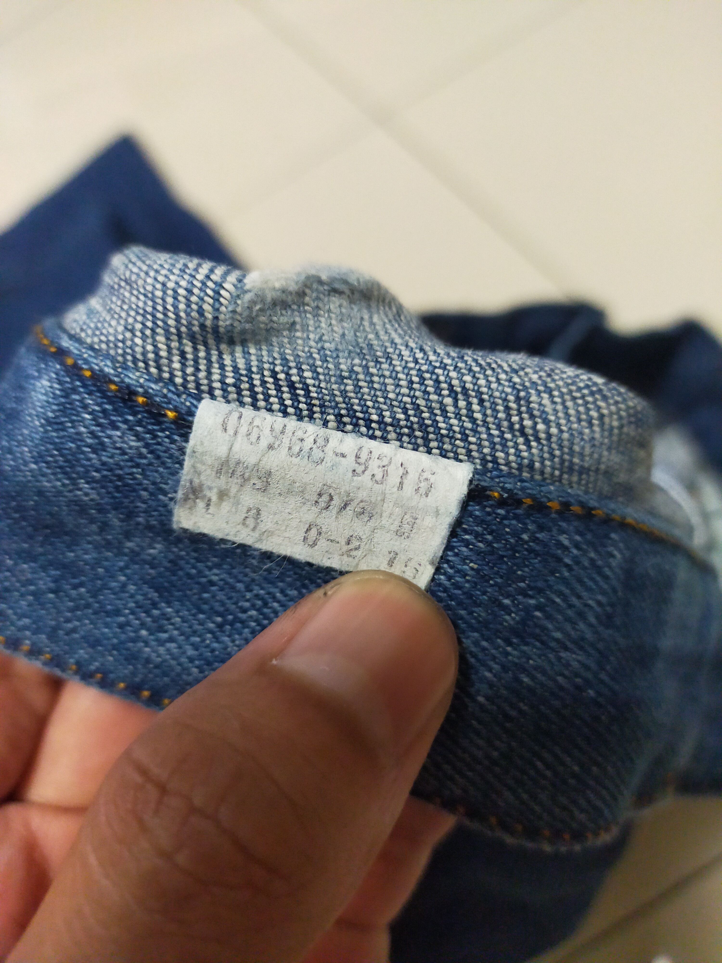 Levi's × Levi's Vintage Clothing × Vintage VINTAGE LEVIS BIG E WHITE TAB SCOVILL ZIPPER Size US 31 - 7 Thumbnail