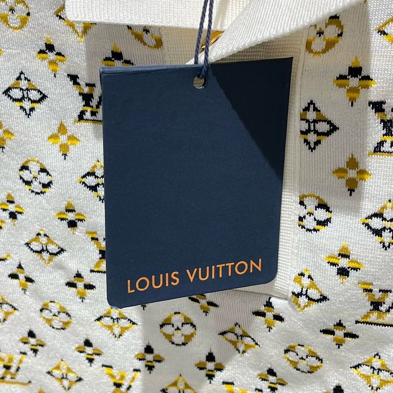 Louis Vuitton Louis Vuitton 23ss presbyopic full-print knit dress Size L / US 10 / IT 46 - 7 Thumbnail