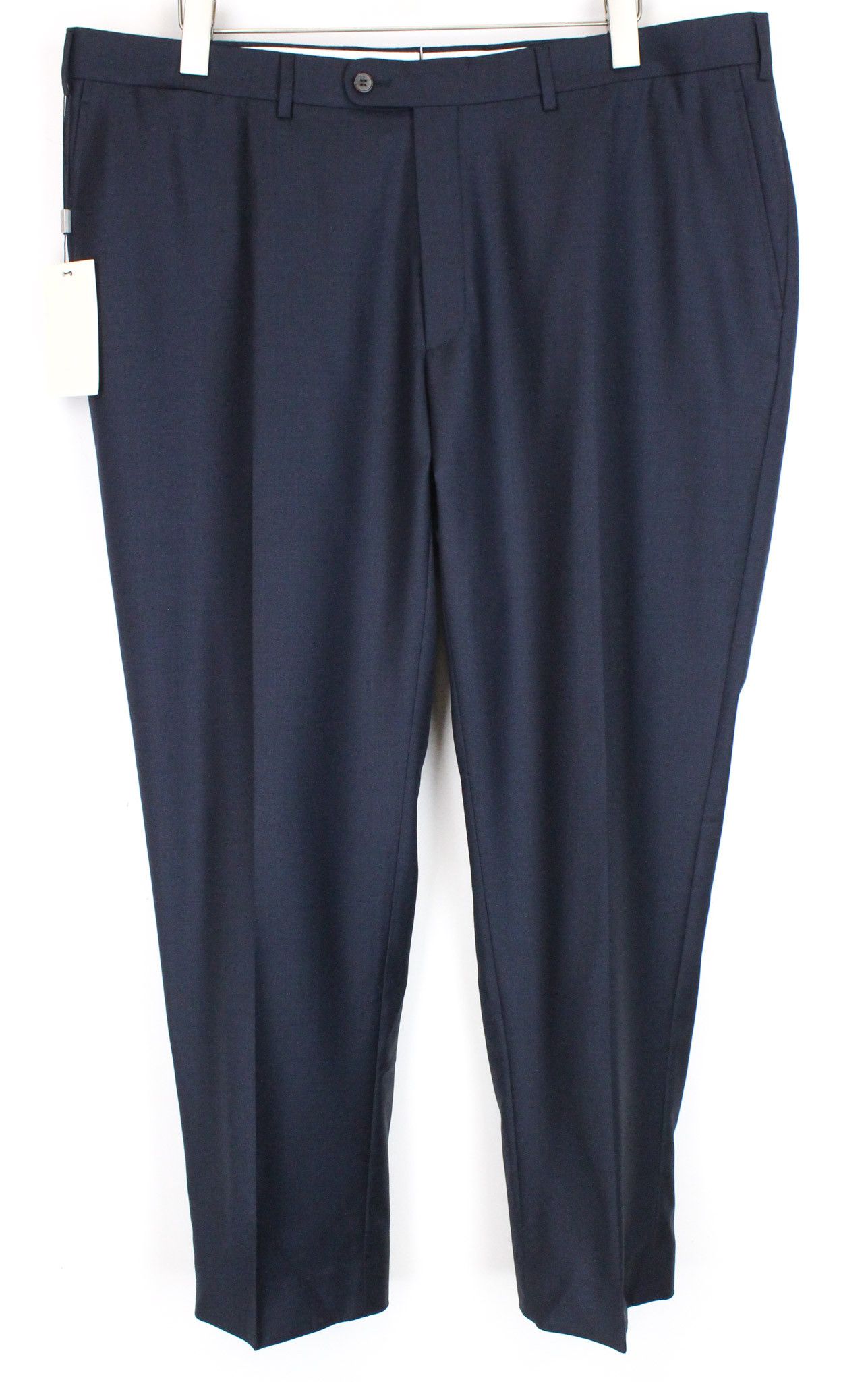 Suitsupply BRESCIA UK44S Navy Wool Pleated Trousers 66971 Size US 44 / EU 60 - 1 Thumbnail