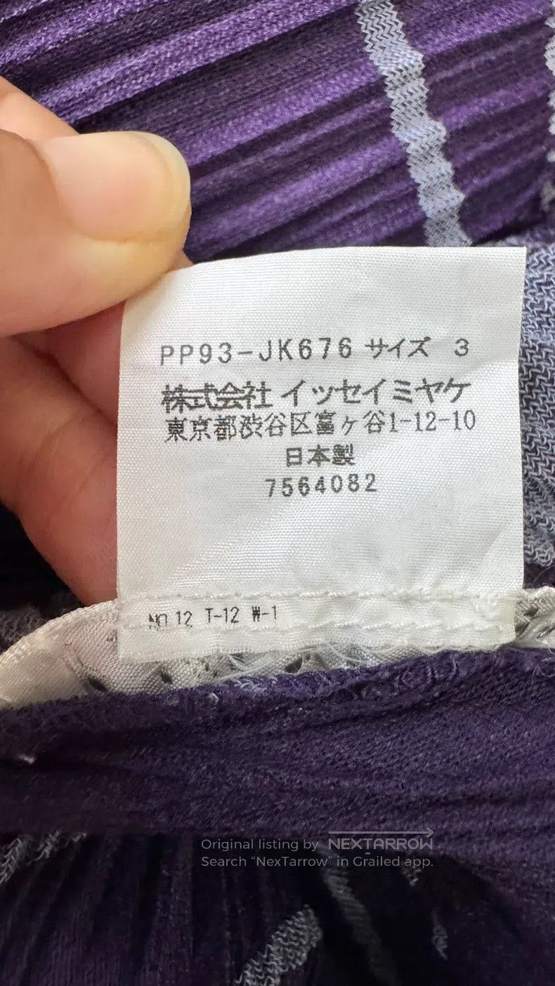 Issey Miyake Issey Miyake Purple Top Size L / US 10 / IT 46 - 5 Thumbnail