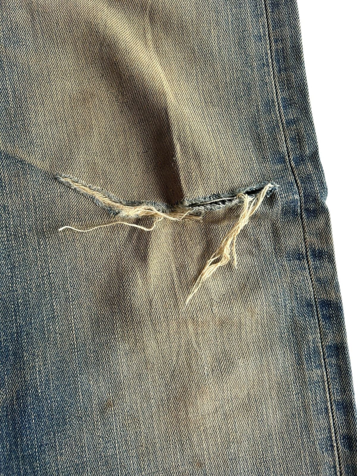 Japanese Brand × Kapital × Vintage Vintage Edwin Selvedge Baggy Rusty Mudwash Distressed Denim Size US 33 - 8 Thumbnail