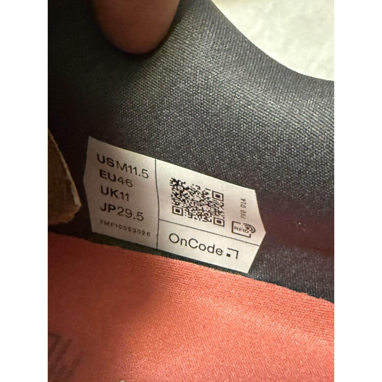 On On Cloud Men’s Cloud 6 Push Lavender / Red Size 11.5 Size US 11.5 / EU 44-45 - 5 Thumbnail