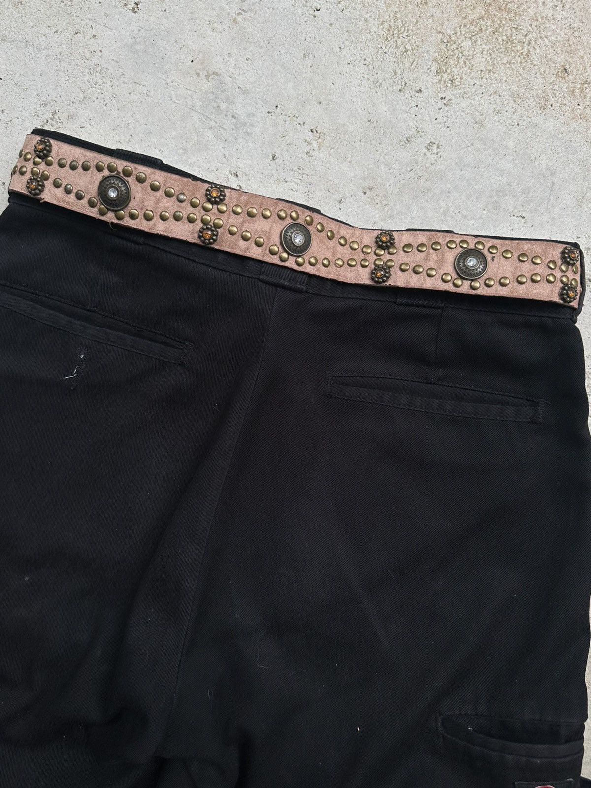 Kapital × Vintage Vintage Studded leather belt Size ONE SIZE - 4 Thumbnail