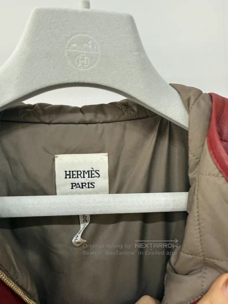 Hermes Hermes Quilted Leather Jacket Size XS / US 0-2 / IT 36-38 - 4 Thumbnail