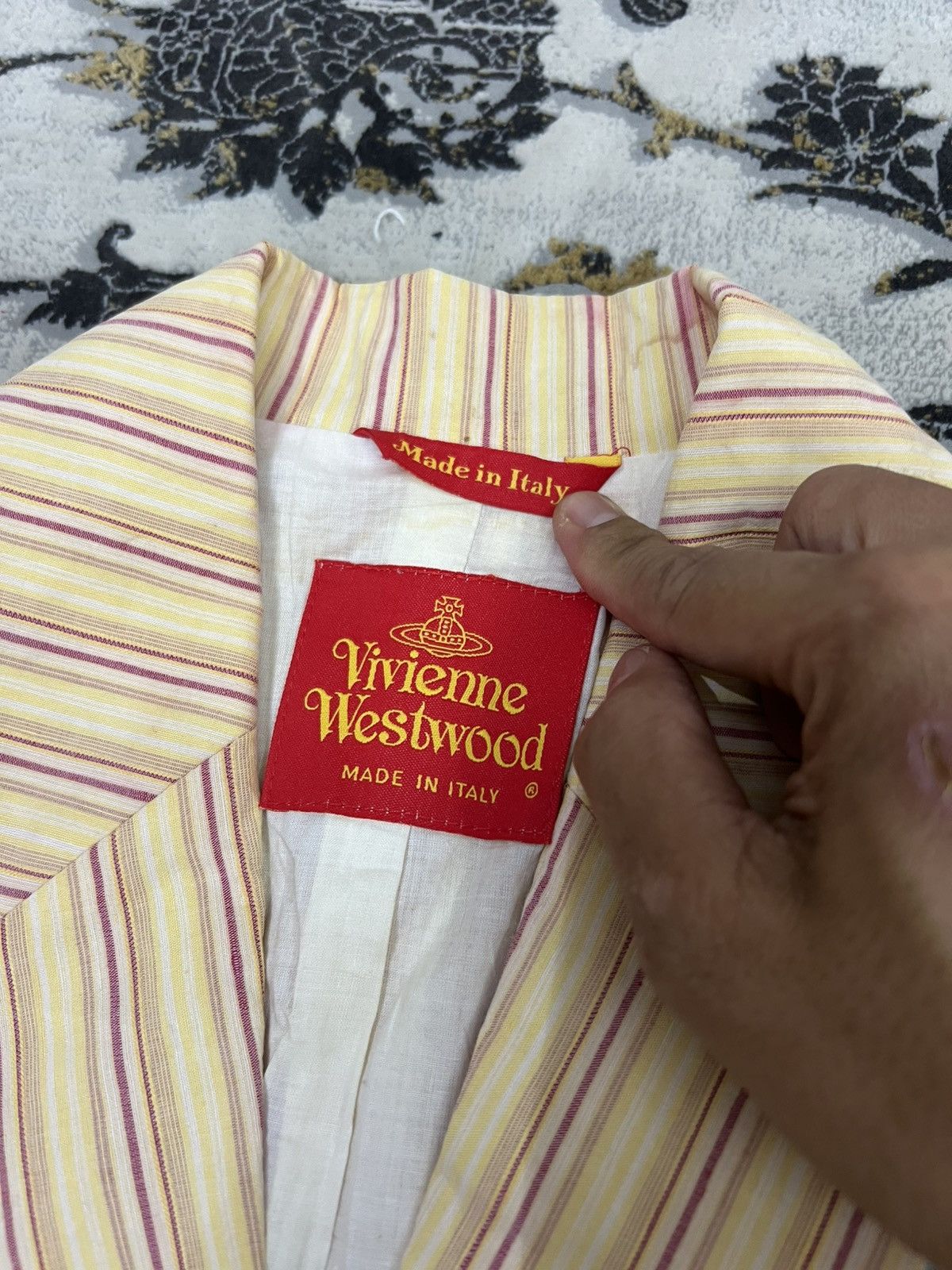 Vivienne Westwood Vivienne Westwood Striped Blazer – Made in Italy Size M / US 6-8 / IT 42-44 - 4 Thumbnail
