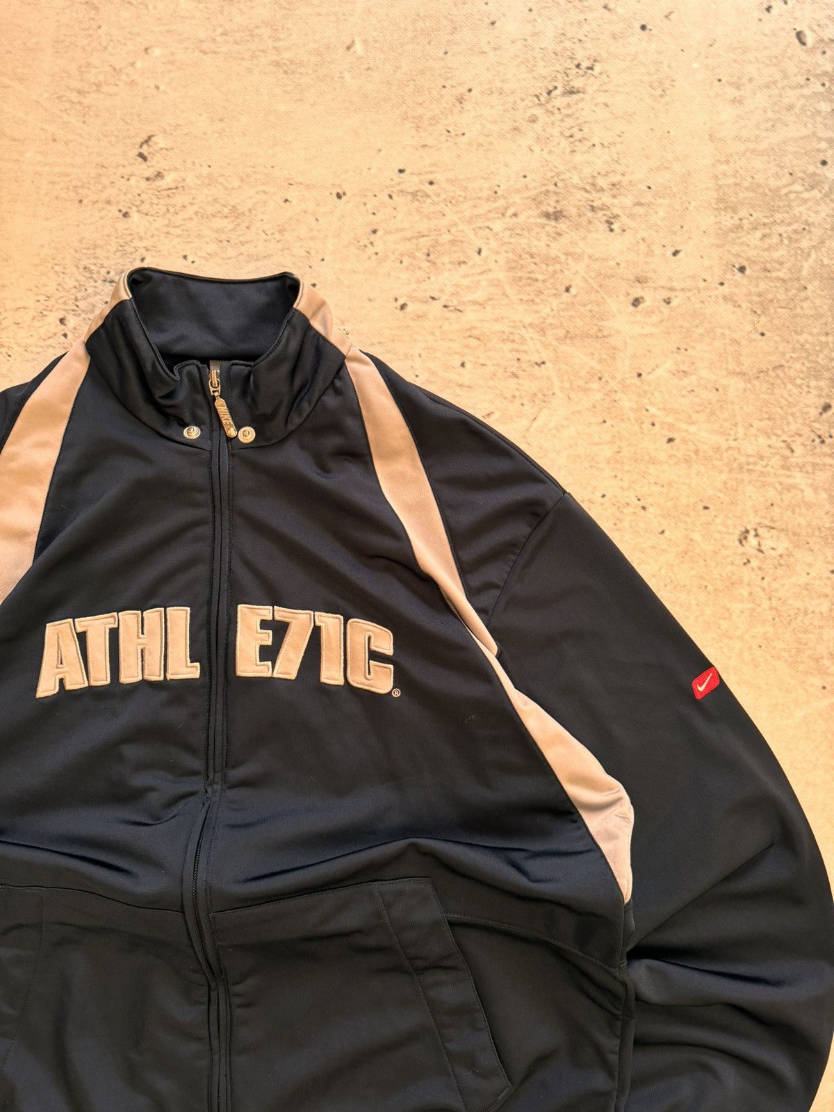 Nike × Vintage NIKE VINTAGE OVERSIZE DRIL TRACK SUIT Y2k Size US L / EU 52-54 / 3 - 4 Thumbnail