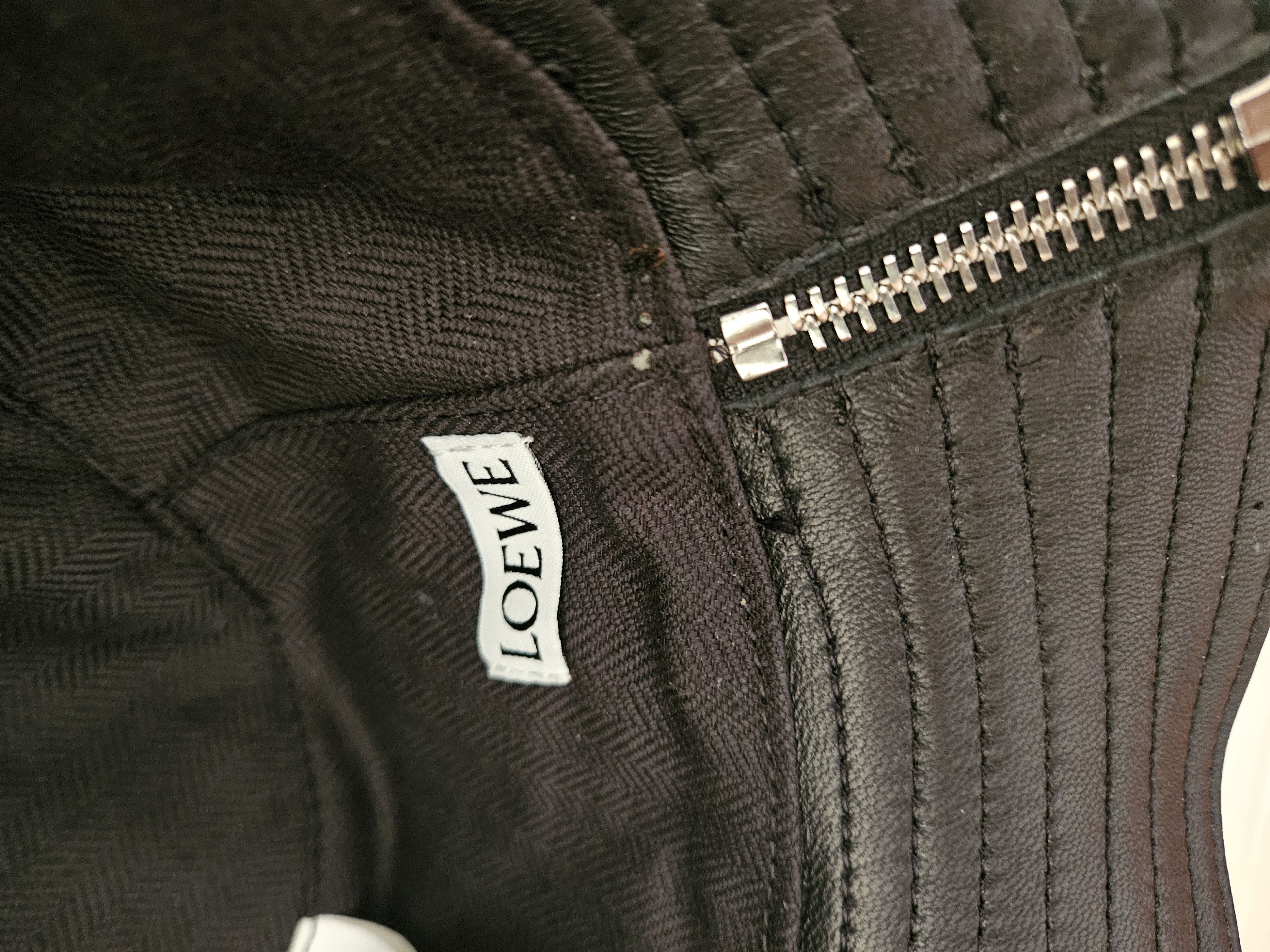 Loewe LOEWE Leather Logo Bucket Hat Size ONE SIZE - 10 Thumbnail