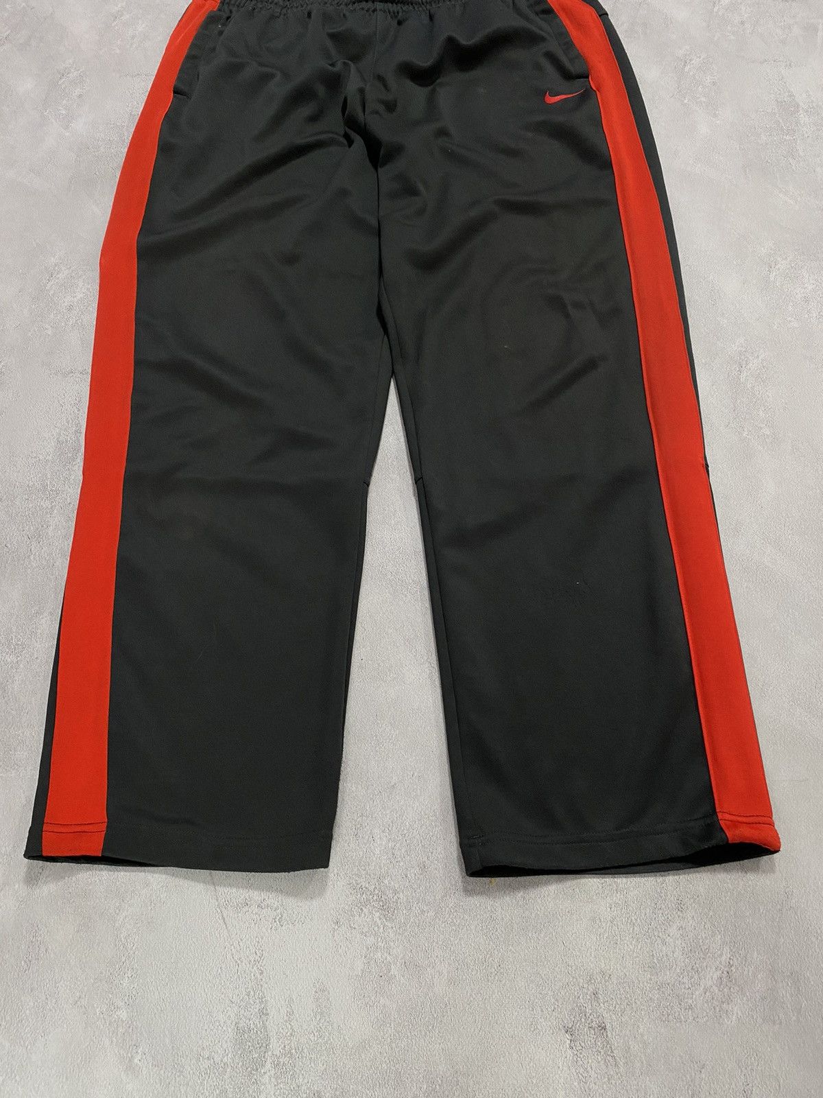 Nike × Vintage 🌹Vintage 90s Pants Track Baggy Nike Size US 40 / EU 56 - 3 Thumbnail