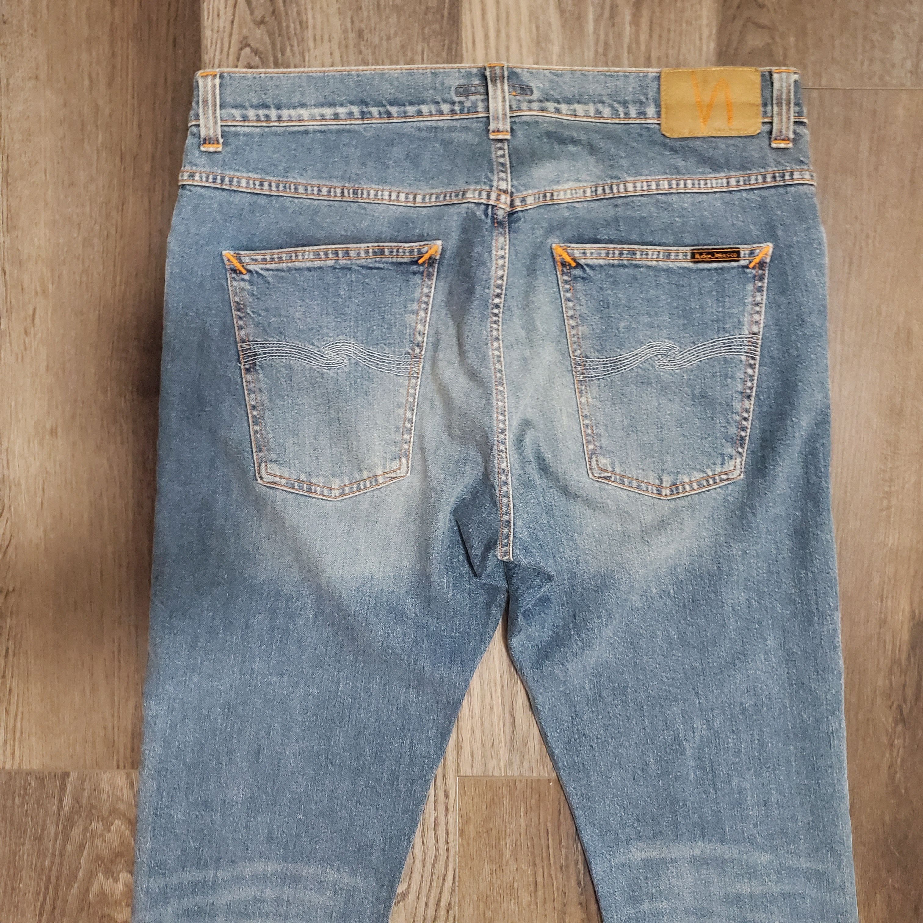 Nudie Jeans Nudie Jeans Lean Dean Mid Stone Comfort 34x34 Size US 34 / EU 50 - 6 Thumbnail