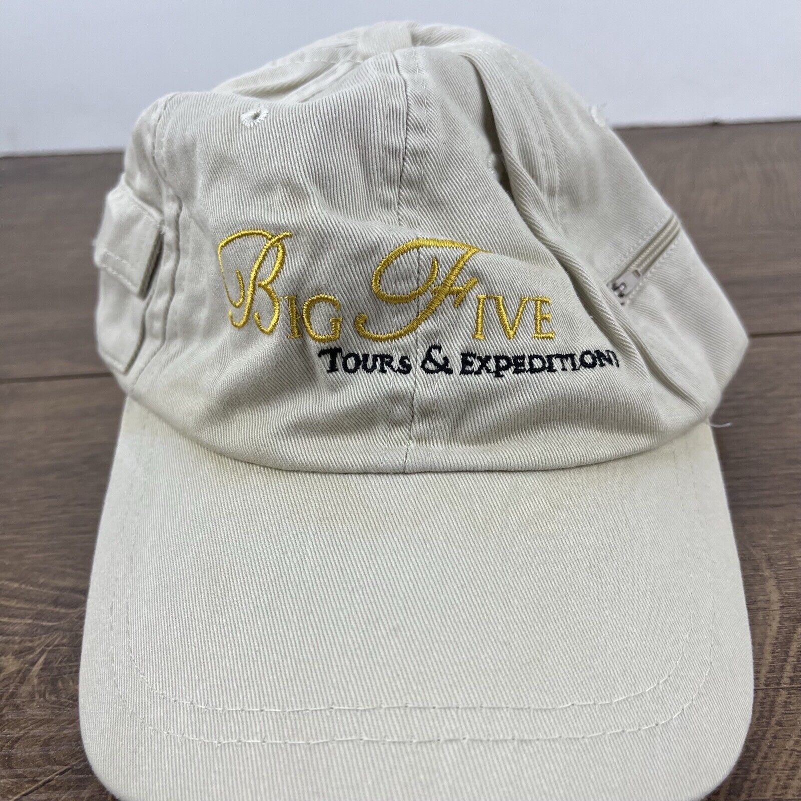 Other Big Five Hat Tours Expeditions Hat Brown Cap Adjustable Brow Size ONE SIZE - 6 Thumbnail