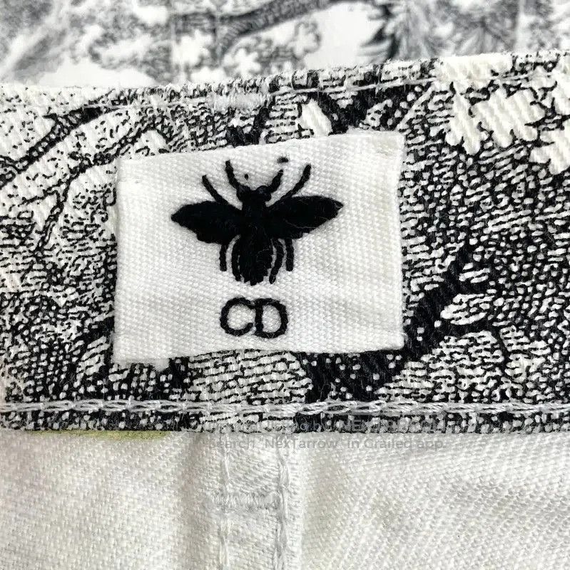 Dior Dior Gray Cotton Women's Shorts . Size 22" - 6 Thumbnail