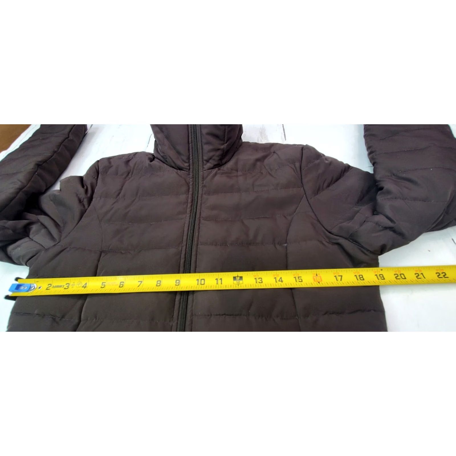Kenneth Cole Kenneth Cole Reaction Women’s Down Puffer Jacket M Brown Full Zip Coat Jacket/Coat Size M / US 6-8 / IT 42-44 - 7 Thumbnail