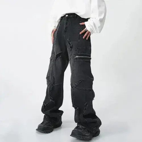 Other Ripped Jeans Baggy Denim Size US 32 / EU 48 - 2 Thumbnail