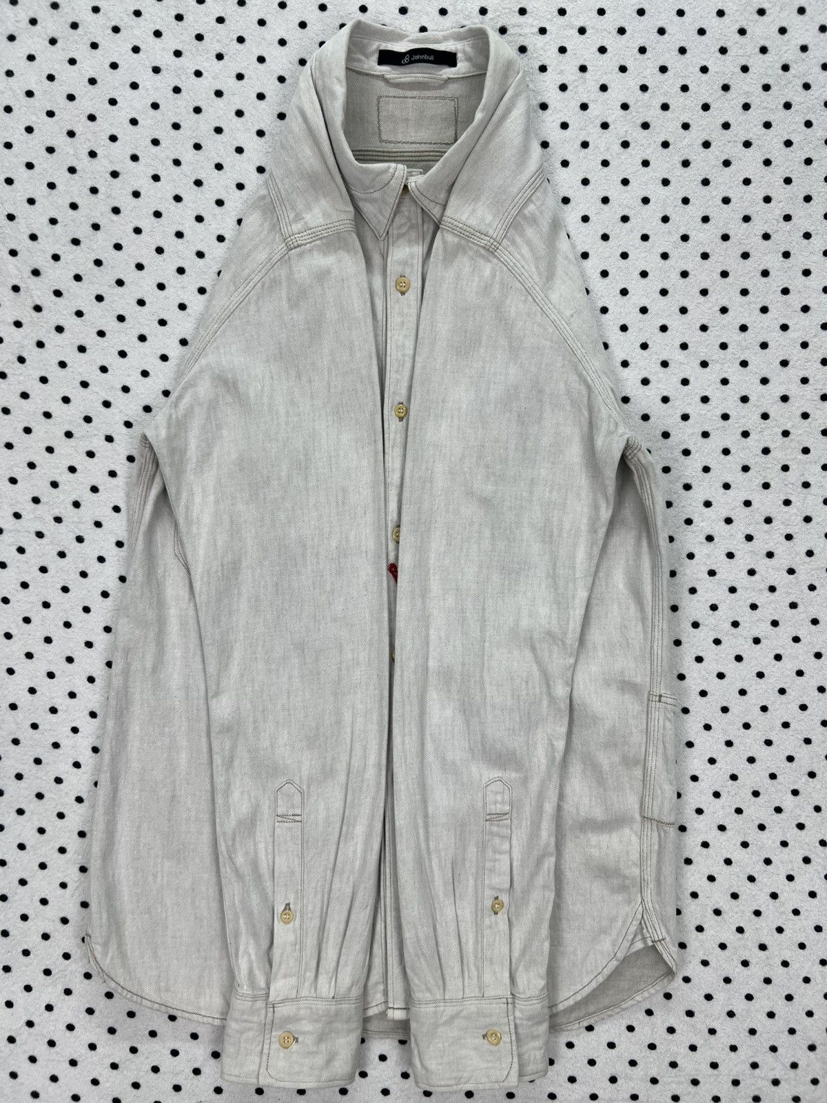 Johnbull Johnbull Denim Button Up Shirt Size US XS / EU 42 / 0 - 5 Thumbnail