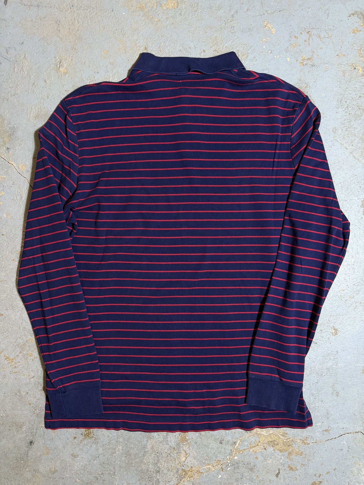 Polo Ralph Lauren Polo Ralph Lauren Striped Long Sleeve Polo Size US L / EU 52-54 / 3 - 4 Thumbnail