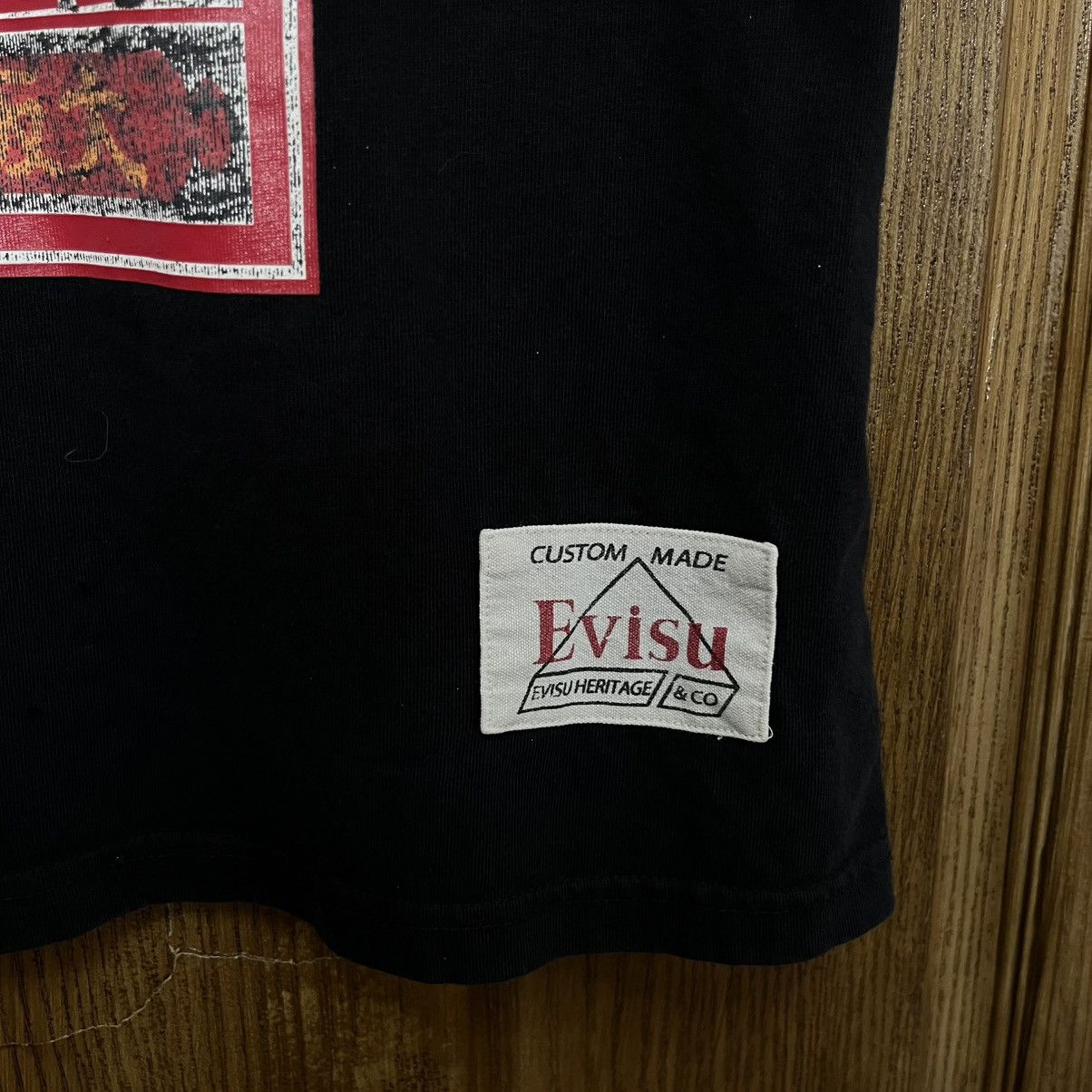 Evisu Vintage Evisu Big Logo T Shirt Tee 90’s Size US XL / EU 56 / 4 - 5 Thumbnail