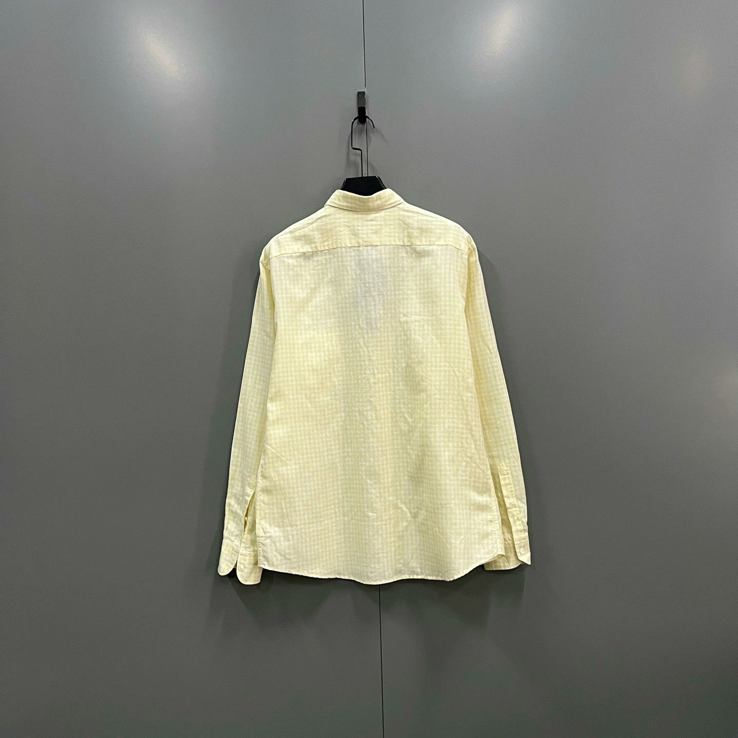 Ermenegildo Zegna Zegna Yellow Plaid Shirt XL Size US XL / EU 56 / 4 - 2 Thumbnail