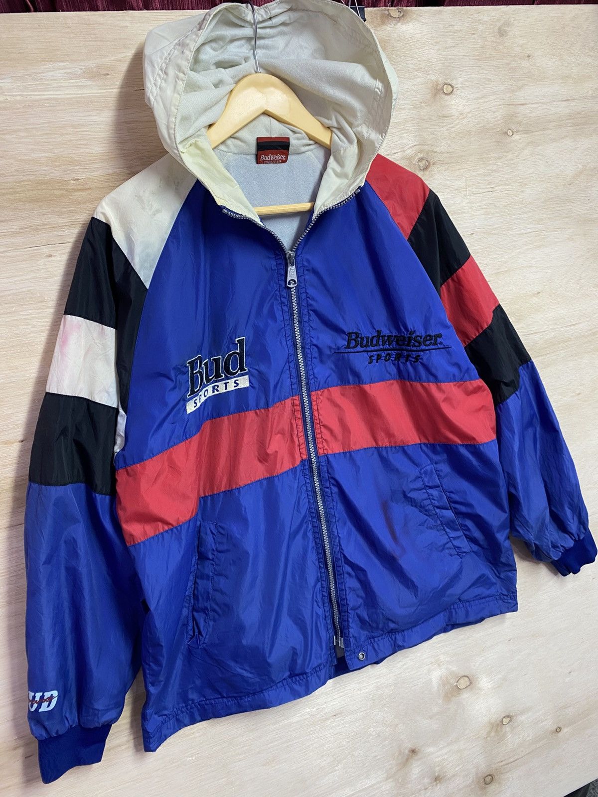 Budweiser vintage budweiser windbraker Size US XL / EU 56 / 4 - 2 Thumbnail