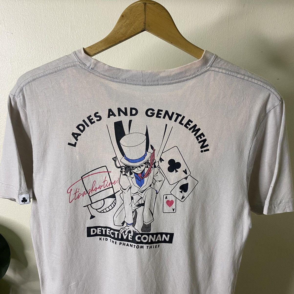 Anime × Japanese Brand × Vintage Vintage Anime Detective Conan Kid The Phantom Thief Boxy Tee Size US S / EU 44-46 / 1 - 2 Thumbnail