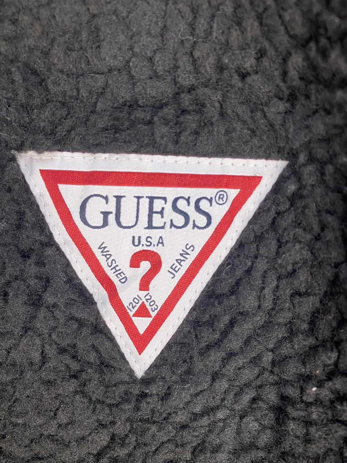 Guess Guess Spellout Sherpa Jacket Size US M / EU 48-50 / 2 - 5 Thumbnail