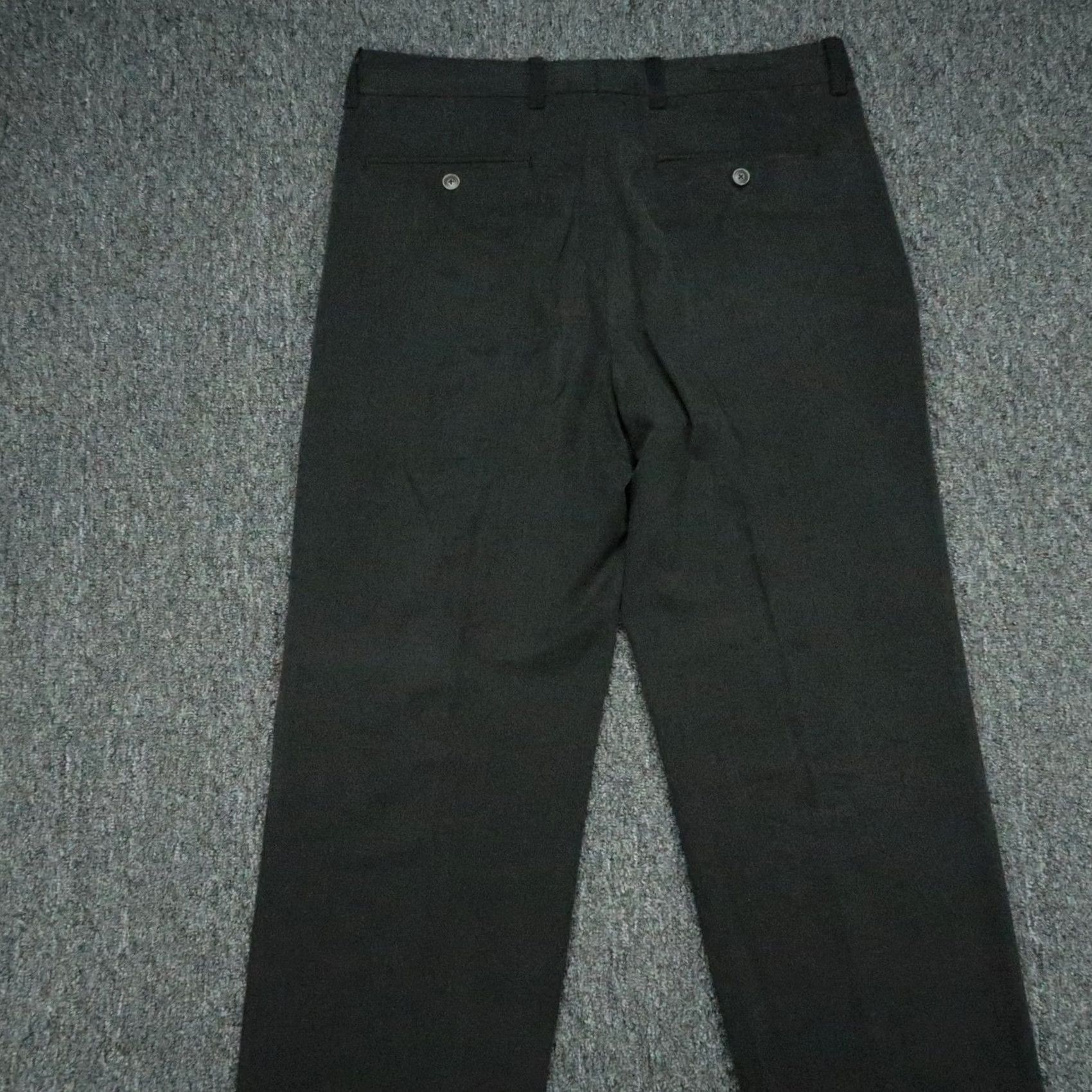 Tommy Bahama Tommy Bahama Pants Mens 34x32 Green Silk Bamboo Double Pleat Trouser Size US 34 / EU 50 - 4 Thumbnail