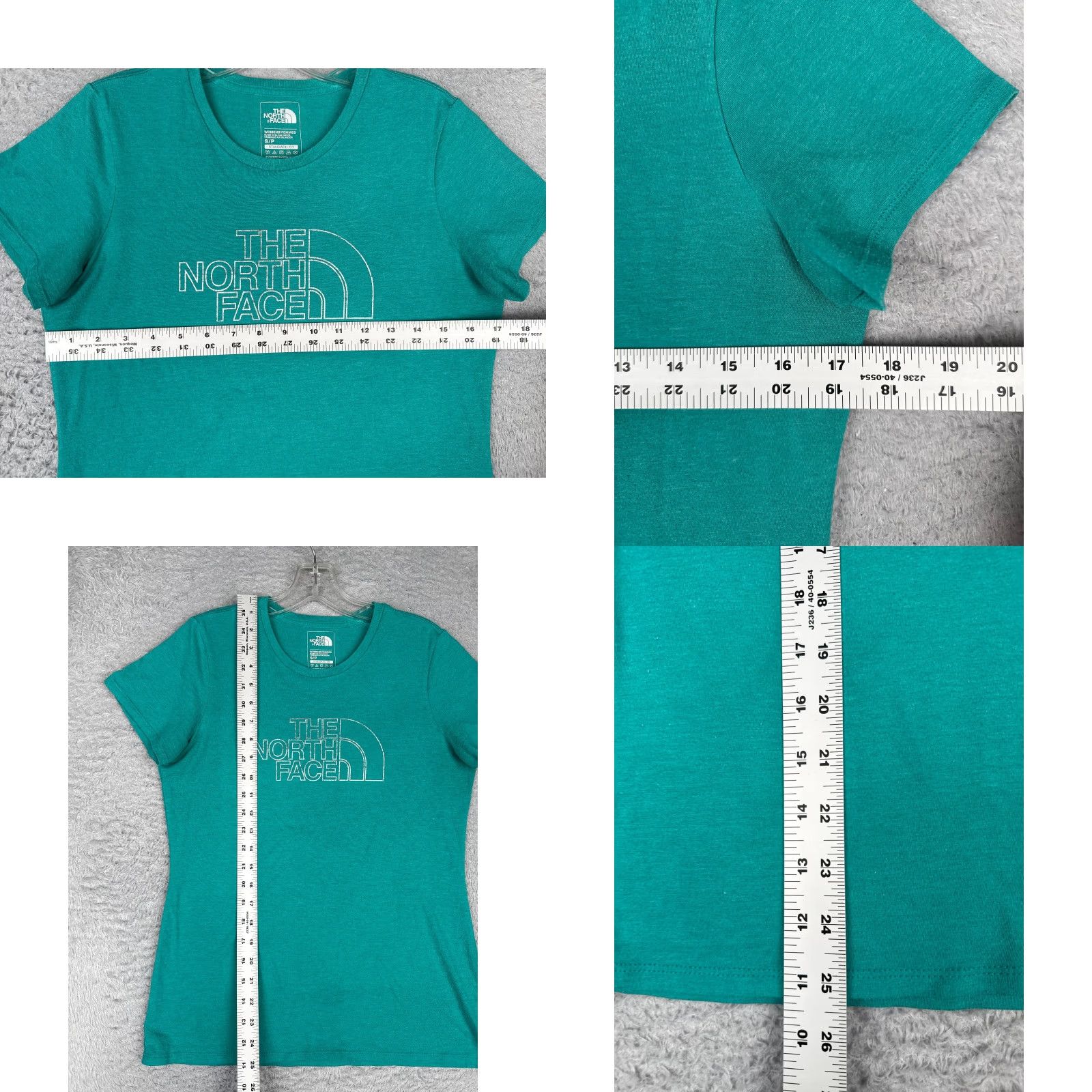 The North Face VINTAGE not applicable. The North Face Shirt Women Small Blue Short Sleeve Crew Neck Tri-Blend Size S / US 4 / IT 40 - 8 Thumbnail