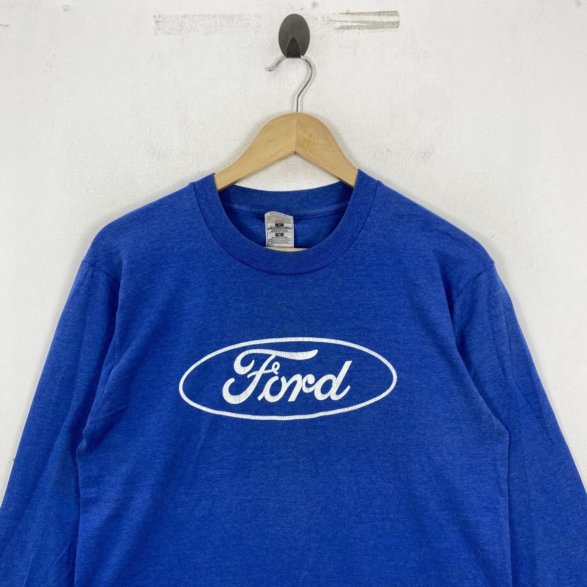 Vintage Vintage 90s Ford Race For The Cure Blue Long Sleeve Tee M Size US M / EU 48-50 / 2 - 3 Thumbnail