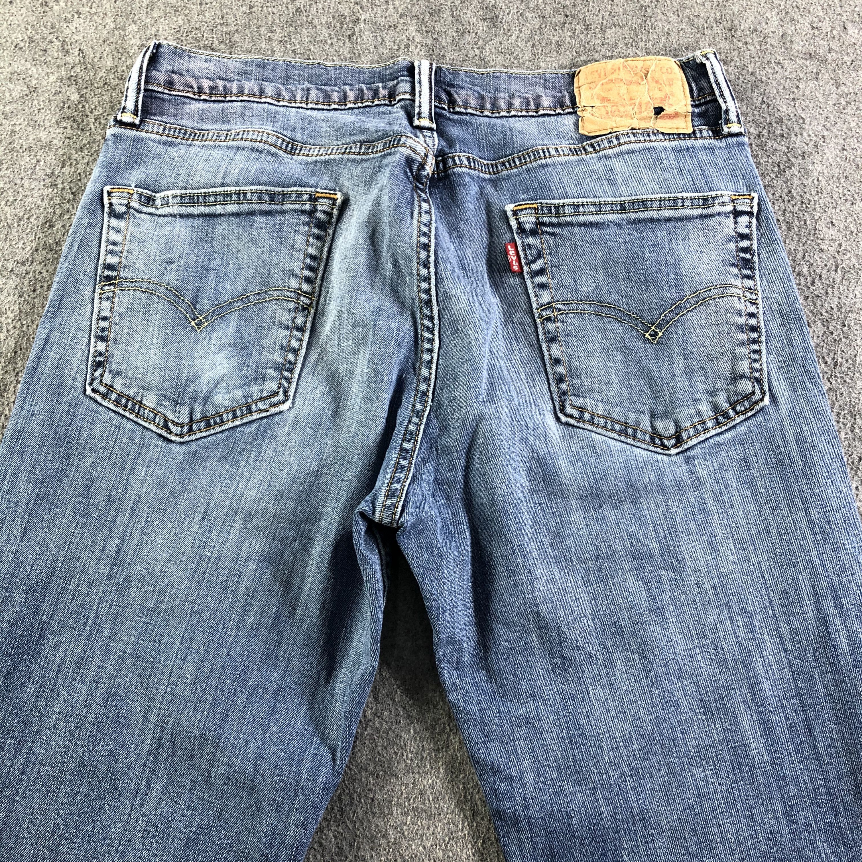 Levi's Vintage Blue Wash Levis 514 Jeans-J3543 Size US 32 / EU 48 - 4 Thumbnail
