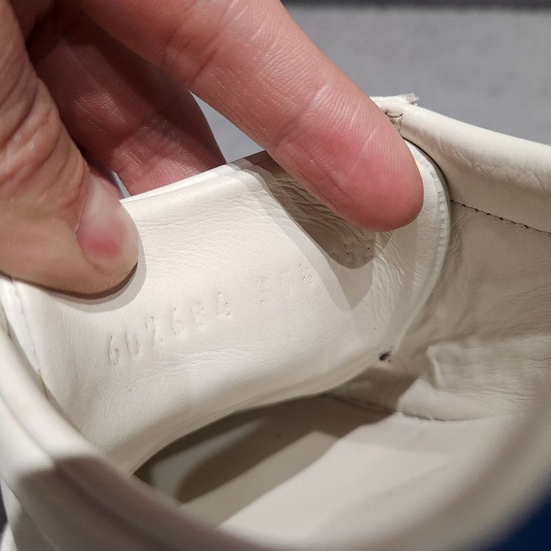Gucci Gucci ACE Tennis White Leather Sneakers for Women - Size US 5 / IT 35 - 4 Thumbnail