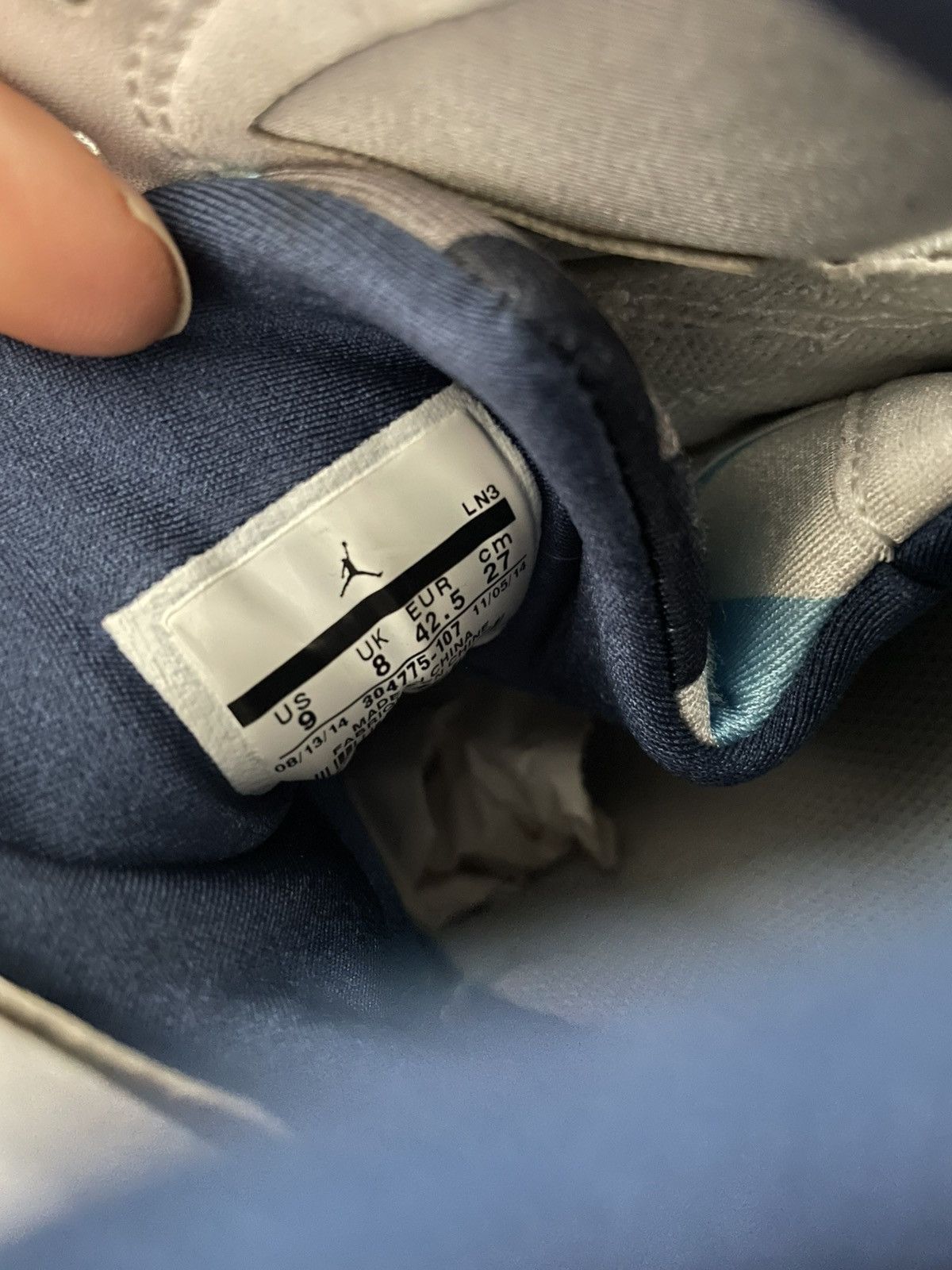 Jordan Brand Jordan 7 French Blue Size US 9 / EU 42 - 8 Thumbnail