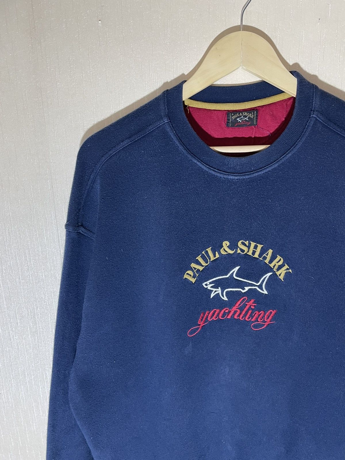 Paul & Shark × Vintage Paul Shark Yachting vintage sweatshirt 90s Size US L / EU 52-54 / 3 - 3 Thumbnail