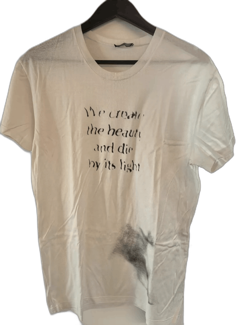 Dior Dior Homme Letter T-Shirt Size L-2507